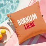 Outdoorkissen Borkum Liebe