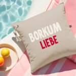 Outdoorkissen Borkum Liebe – Bild 4