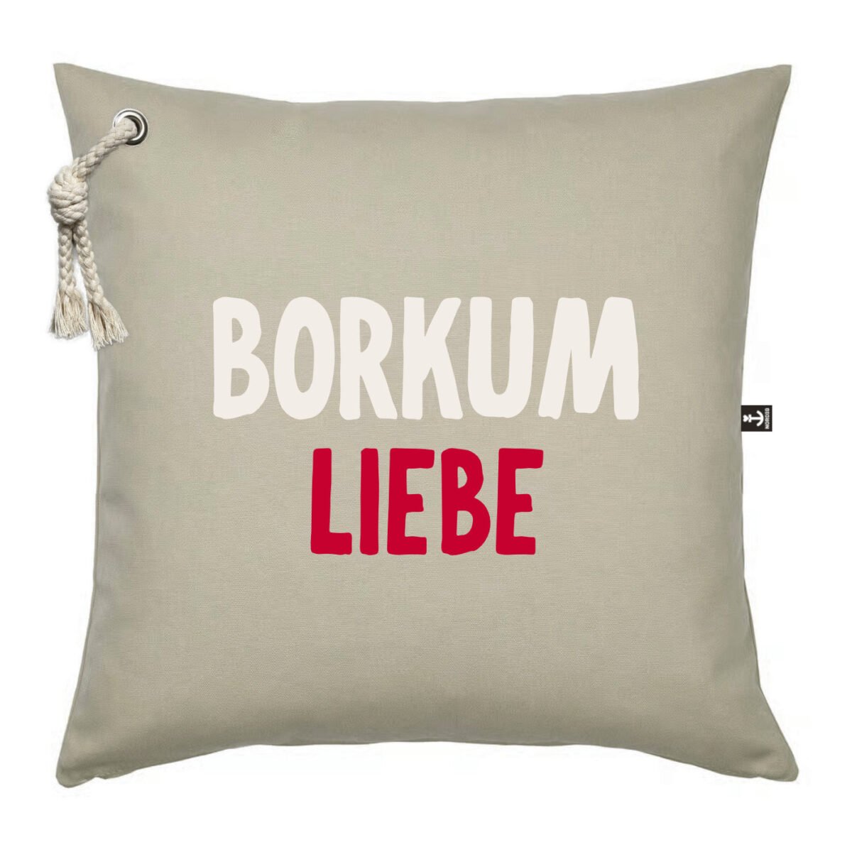 Outdoorkissen Borkum Liebe – Bild 2