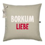 Outdoorkissen Borkum Liebe – Bild 2