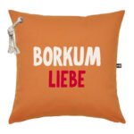 Outdoorkissen Borkum Liebe – Bild 3