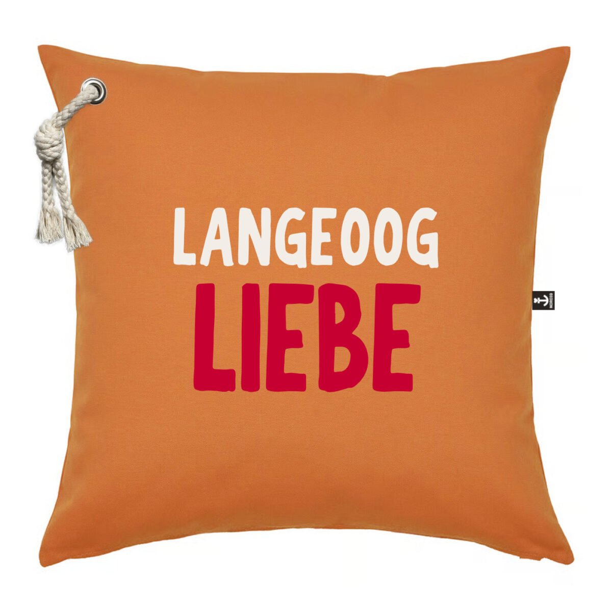 Outdoorkissen Langeoog Liebe – Bild 3