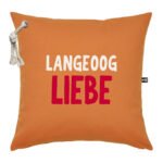 Outdoorkissen Langeoog Liebe – Bild 3