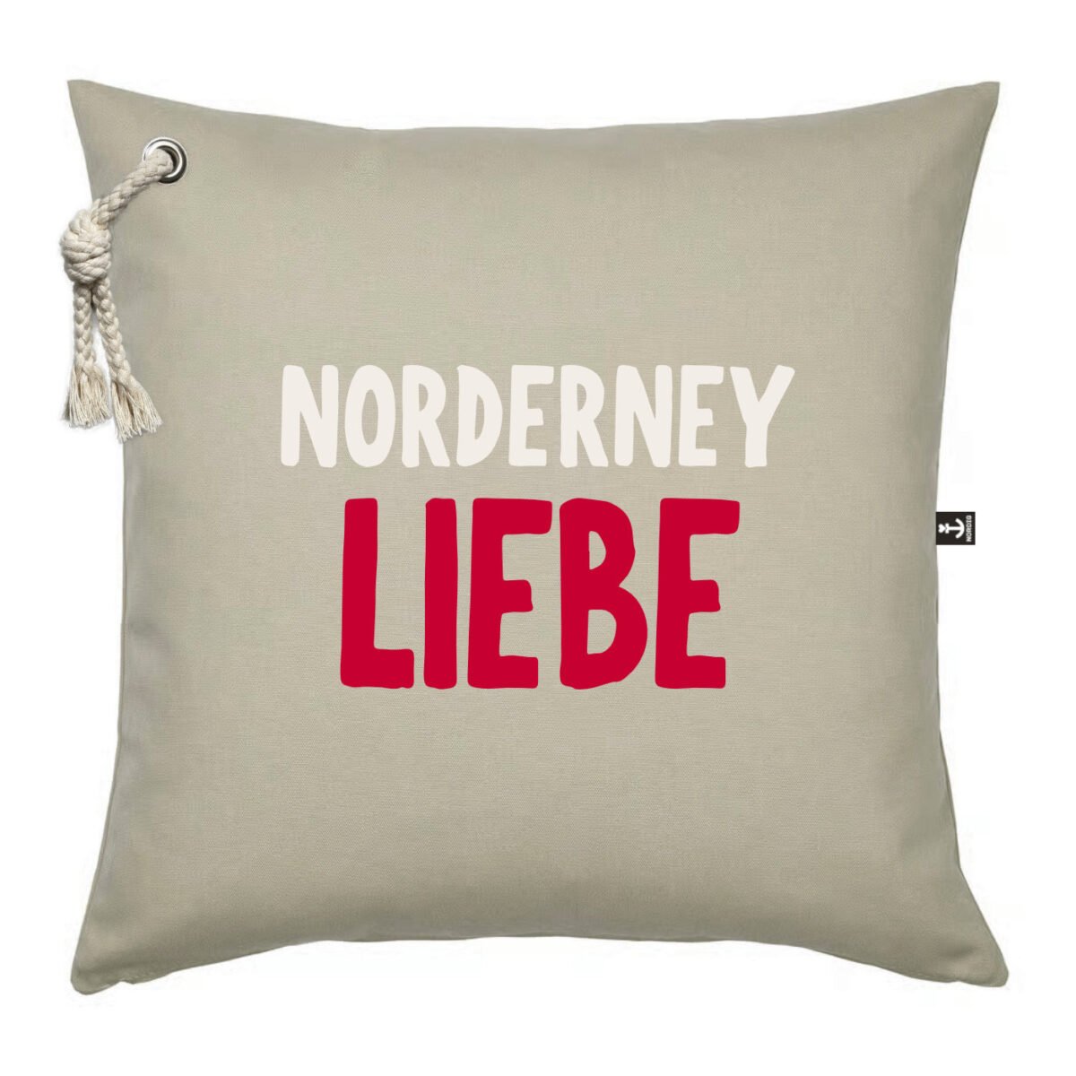 Outdoorkissen Norderney Liebe – Bild 2