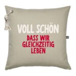 Outdoorkissen VOLL SCHÖN – Bild 2