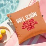 Outdoorkissen VOLL SCHÖN – Bild 4
