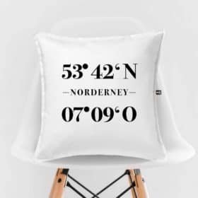 Kissen Koordinaten Norderney