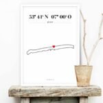 Poster Silhouette Juist
