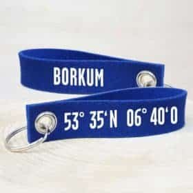 Filz Schlüsselanhänger BORKUM