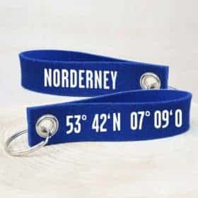Filz Schlüsselanhänger NORDERNEY