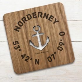 Untersetzer Norderney Koordinaten