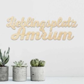 Wandholz Lieblingsplatz Amrum