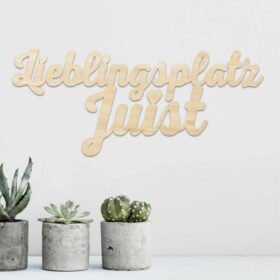 Wandholz Lieblingsplatz Juist