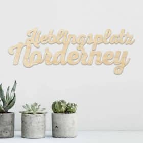 Wandholz Lieblingsplatz Norderney