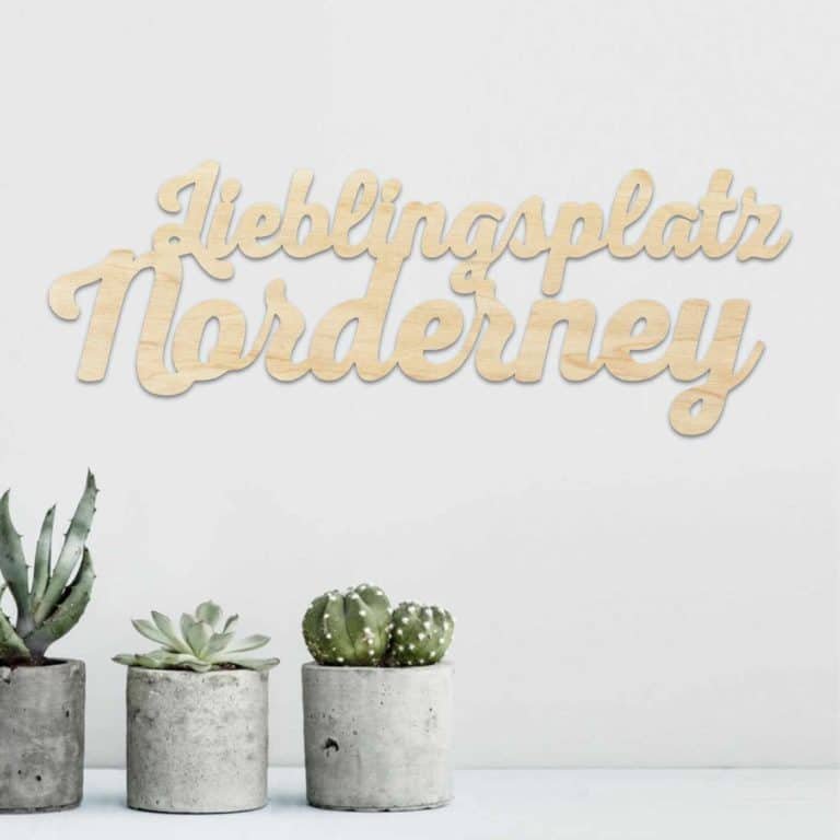 Wandholz Lieblingsplatz Norderney